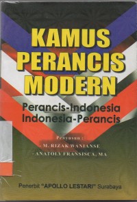 Kamus Perancis Modern Perancis-Indonesia Indonesia-Perancis