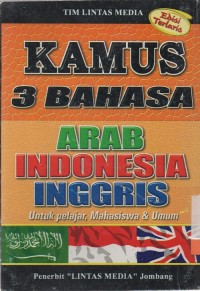 Kamus 3 bahasa Arab Indonesia Inggris