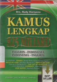 Kamus Lengkap 825 miliard Inggris-indonesia-inggris