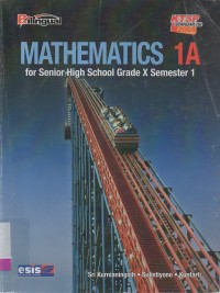 Mathematics 1A for senior high school grade X semester 1