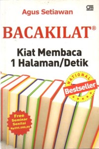 Baca kilat: kiat membaca 1 halaman/detik