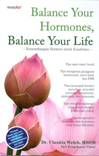 Balance your hormones, balance your life