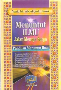 Menuntut ilmu jalan menuju surga