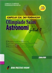 Kumpulan soal  dan pembahasan olimpiade sains Astronomi SMA/MA jilid 1