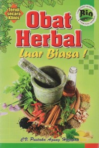 Obat herbal luar biasa!