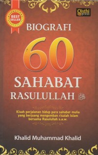 Biografi 60 sahabat Rasulullah