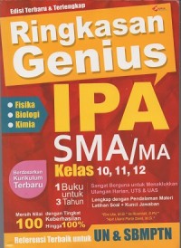 Ringkasan genius IPA SMA/MA