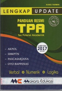 Panduan resmi  TPA ( Tes Potensi Akademik )