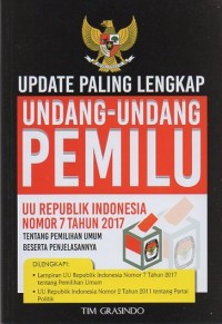 Update paling lengkap undang-undang pemilu