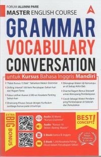 Master english course : Grammar vocabulary conversation