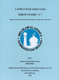 Serum Vitamin C