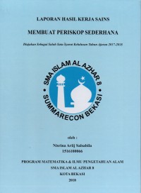 Membuat periskop sederhana