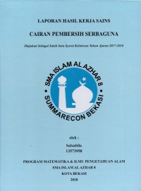 Cairan pembersih serbaguna