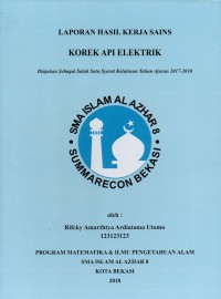 Korek api elektrik