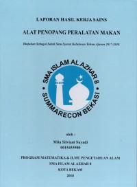 Alat penopang peralatan makan