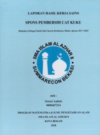 Spons pembersih cat kuku