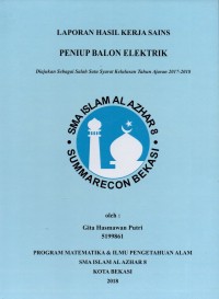 Peniup balon elektrik