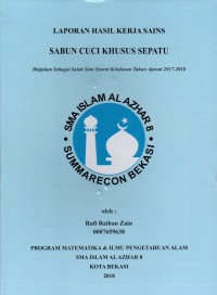 Sabun cuci khusus sepatu