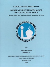 Membuat mesin permen karet menggunakan kardus