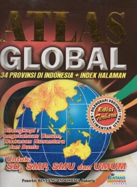 Atlas Global 34 Provinsi di Indonesia + Index Halaman