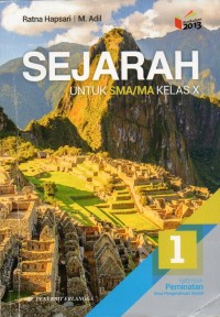 Sejarah Indonesia 1 Untuk SMA/MA Kelas X