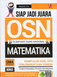 Siap Jadi Juara OSN Matematika