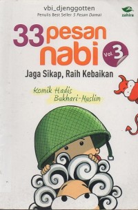 Image of 33 Pesan Nabi Vol.3: Jaga Sikap Raih Kebaikan