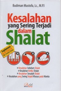 Kesalahan yang Sering Terjadi dalam Shalat