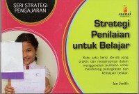 Strategi Penilaian untuk Belajar