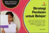 Strategi Penilaian untuk Belajar