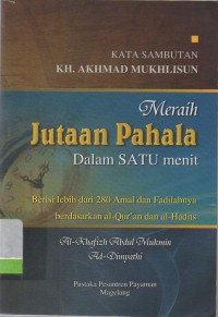 Meraih jutaan pahala dalam satu menit