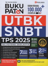 Buku Paten UTBK SNBT TPS (Tes potensi skolastik) 2025