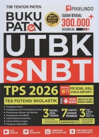 Image of Buku paten UTBK SNBT TPS 2026
