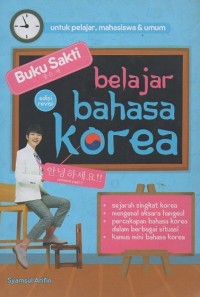 Buku Sakti Belajar Bahasa Korea