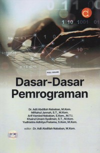 Dasar-dasar pemrograman
