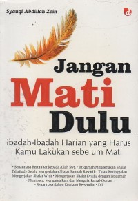 Image of Jangan Mati Dulu