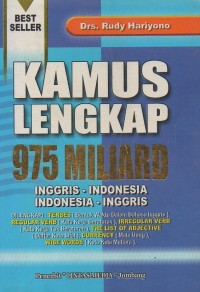 Kamus lengkap 975 miliard inggris-indonesia, indonesia-inggris