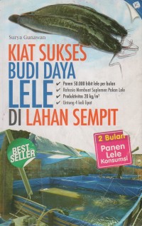 Kiat sukses budi daya lele di lahan sempit