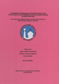 Image of Kontribusi peternakan sapi perah di PIAT UGM Yogyakarta dalam membuka peluang bisnis produk olahan susu sapi