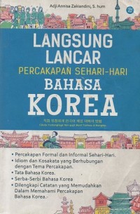 Langsung Lancar Percakapan Sehari-hari Bahasa Korea