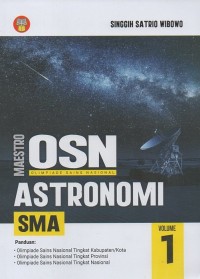 Maestro OSN Astronomi SMA Volume 1