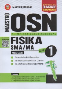 Image of Maestro OSN Fisika SMA/MA Volume 1
