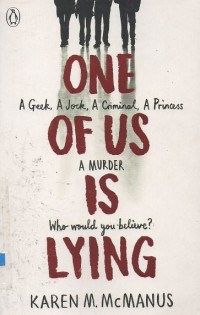 Image of One Of Us Is Lying=Satu Pembohong