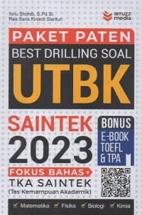 Paket Paten Best Drilling Soal UTBK Saintek 2023