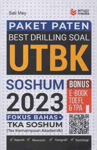 Paket Paten Best Drilling Soal UTBK SOSHUM 2023