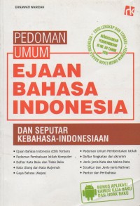 Pedoman umum ejaan bahasa indonesia dan seputar kebahasa-indonesiaan
