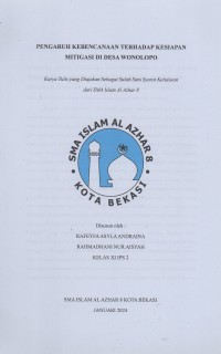 Image of Pengaruh kebencanaan terhadap kesiapan mitigasi di desa wonolopo