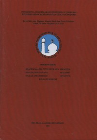 Image of Pengaruh latar belakang pendidikan terhadap efisiensi kerja karyawan PIAT UGM, Yogyakarta