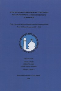 Image of Studi kelayakan infrastruktur pengolahan pascapanen benih dan beras di PIAT UGM, Yogyakarta