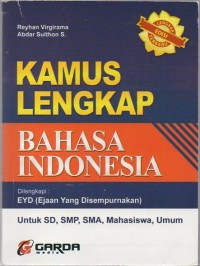 Kamus lengkap bahasa Indonesia